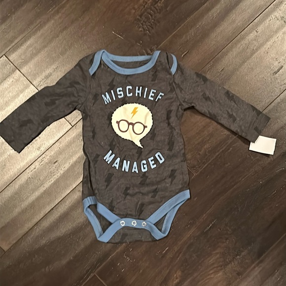 Harry Potter “Mischief Managed” Onesie - Picture 1 of 2